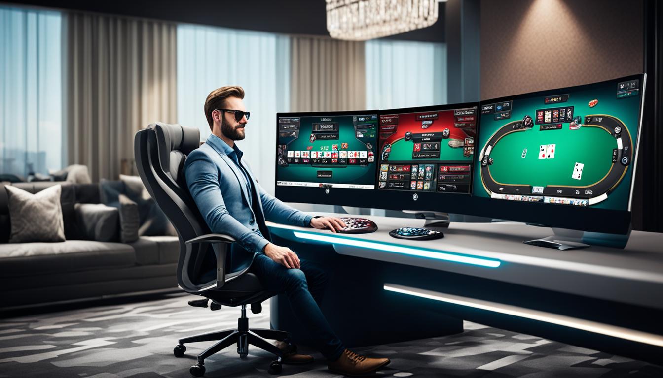 Poker online tampilan menarik nyaman